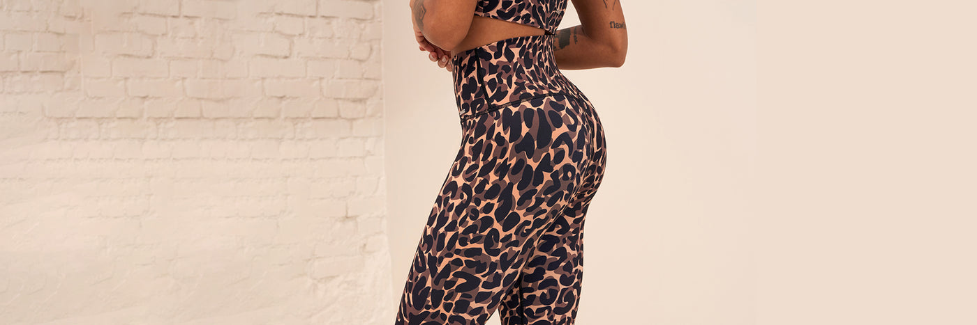 Recycled fabric tights