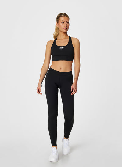 Black Edge Core Tights Low Waist