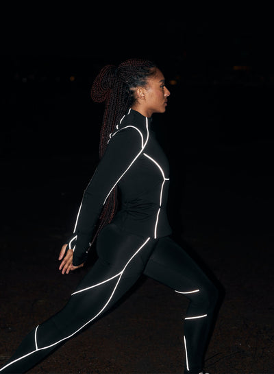 Reflective Shaping Tights
